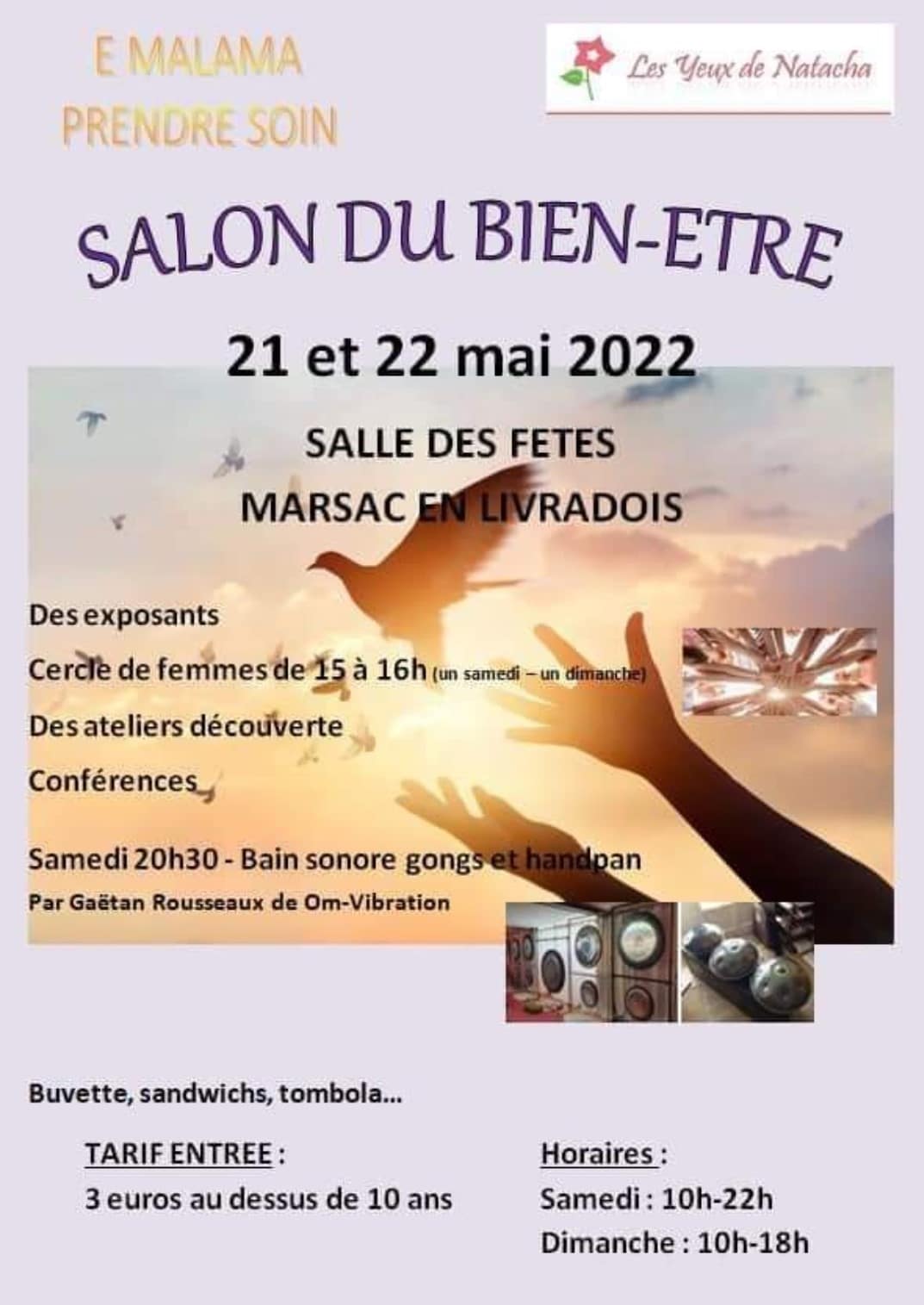You are currently viewing Rendez-vous au Salon Bien-être à Marsac ce week-end du 21/22 mai