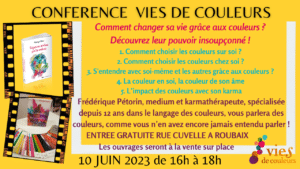 Lire la suite à propos de l’article Conférence gratuite le 10 Juin à Roubaix